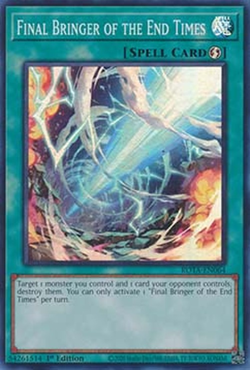 Yu-Gi-Oh! ROTA Final Bringer of the End Times