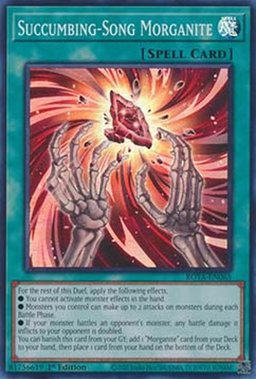 Yu-Gi-Oh! ROTA Succumbing-Song Morganite