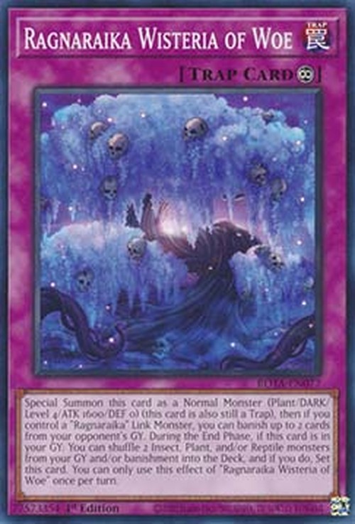 Yu-Gi-Oh! ROTA Ragnaraika Wisteria of Woe
