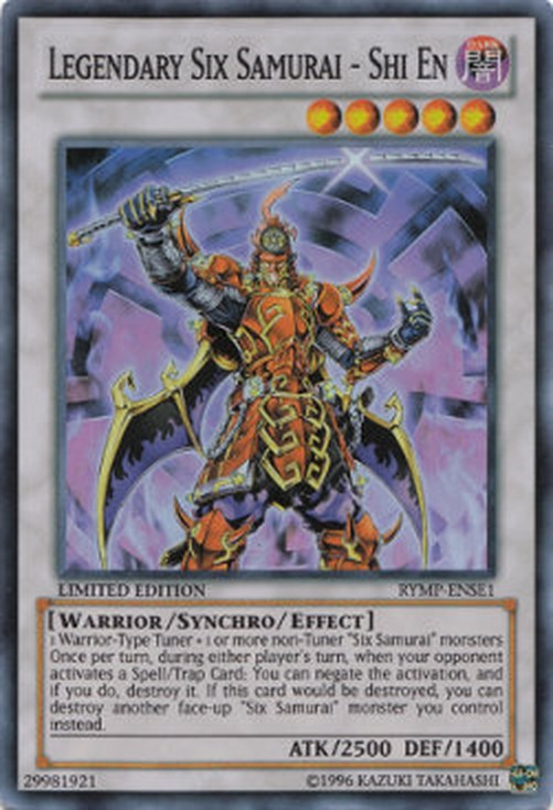 Yu-Gi-Oh! RYMP Legendary Six Samurai - Shi En