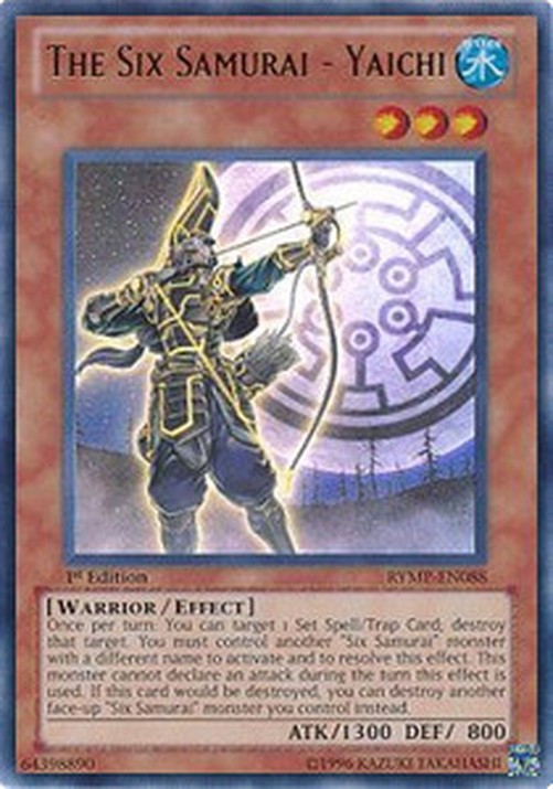 Yu-Gi-Oh! RYMP The Six Samurai - Yaichi