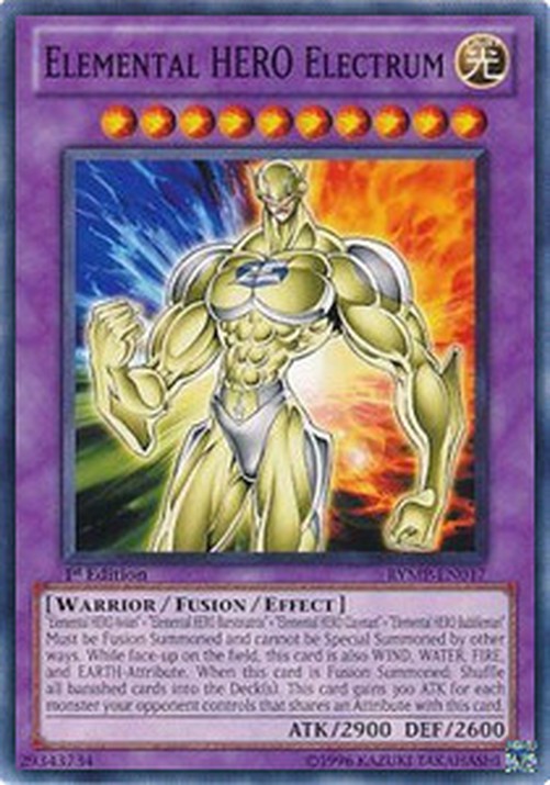 Yu-Gi-Oh! RYMP Elemental HERO Electrum
