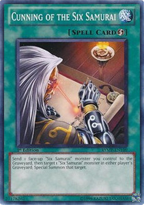 Yu-Gi-Oh! RYMP Cunning of the Six Samurai