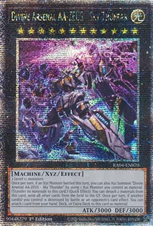 Yu-Gi-Oh! RA04 Divine Arsenal AA-ZEUS - Sky Thunder