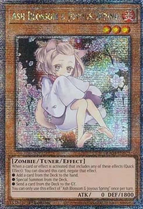 Yu-Gi-Oh! RA04 Ash Blossom & Joyous Spring (V.5 - Quarter Century Secret Ra
