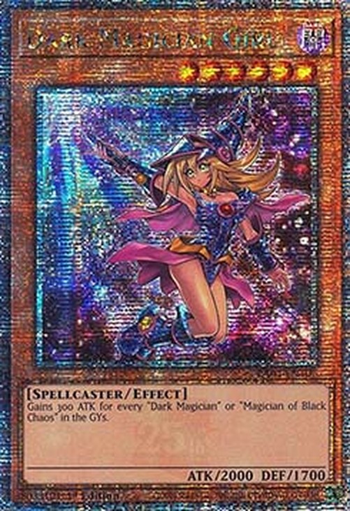Yu-Gi-Oh! RA04 Dark Magician Girl (V.3 - Quarter Century Secret Rare)