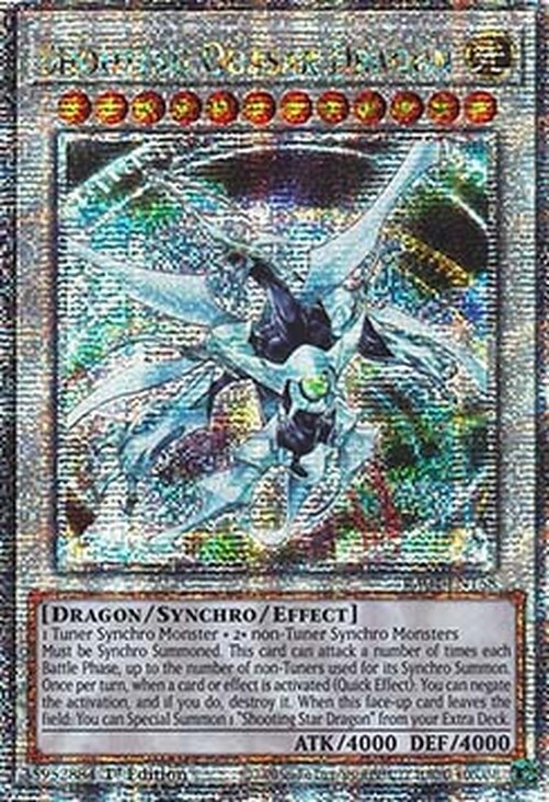 Yu-Gi-Oh! RA04 Shooting Quasar Dragon (V.2 - Quarter Century Secret Rare)