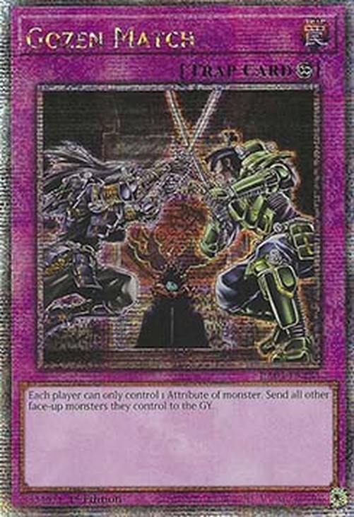 Yu-Gi-Oh! RA04 Gozen Match (V.2 - Quarter Century Secret Rare)