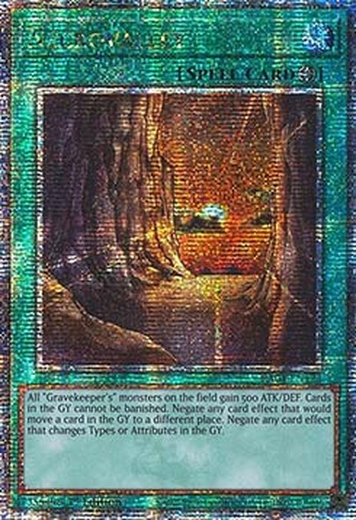 Yu-Gi-Oh! RA04 Necrovalley (V.2 - Quarter Century Secret Rare)