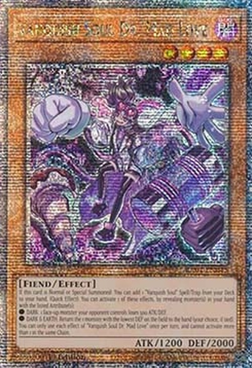Yu-Gi-Oh! RA04 Vanquish Soul Dr. Mad Love (V.5 - Quarter Century Secret Rar