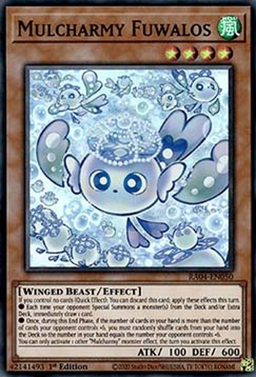 Yu-Gi-Oh! RA04 Mulcharmy Fuwalos (V.1 - Super Rare)