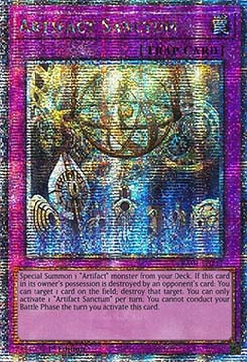 Yu-Gi-Oh! RA04 Artifact Sanctum (V.2 - Quarter Century Secret Rare)