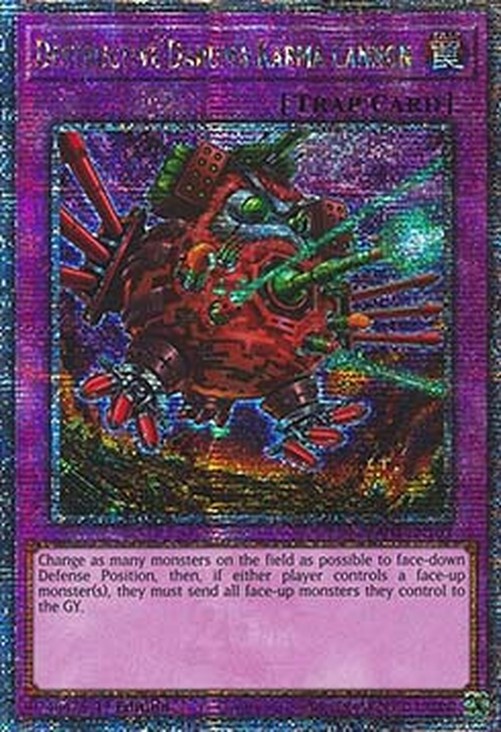 Yu-Gi-Oh! RA04 Destructive Daruma Karma Cannon (V.5 - Quarter Century Secre