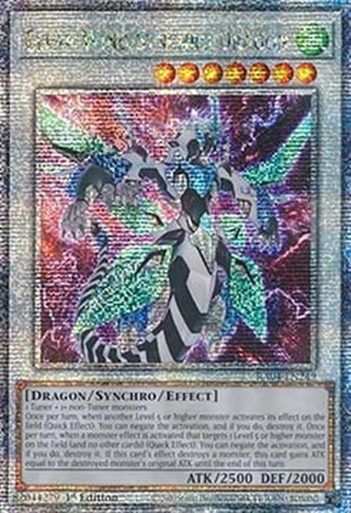 Yu-Gi-Oh! RA04 Clear Wing Synchro Dragon (V.2 - Quarter Century Secret Rare