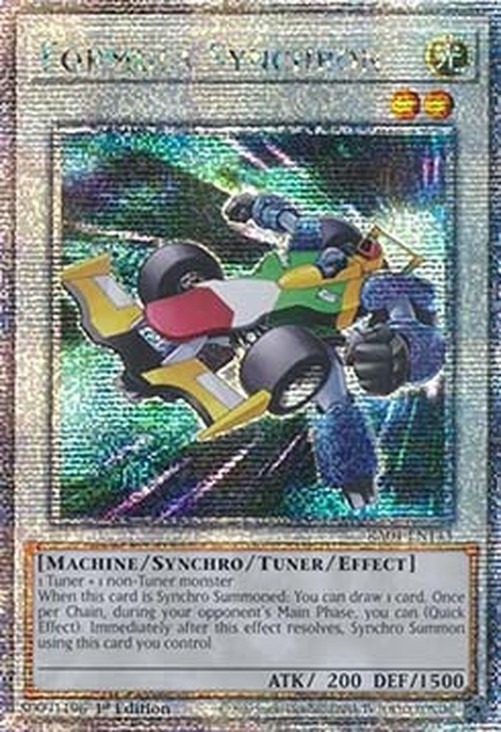 Yu-Gi-Oh! RA04 Formula Synchron (V.2 - Quarter Century Secret Rare)