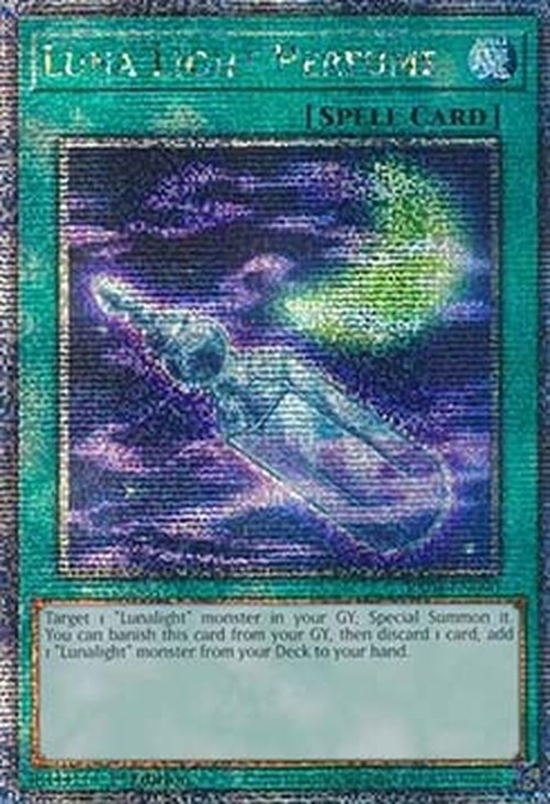 Yu-Gi-Oh! RA04 Luna Light Perfume (V.5 - Quarter Century Secret Rare)