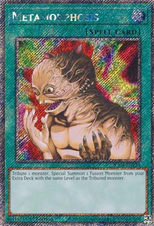 Yu-Gi-Oh! RA04 Metamorphosis (V.1 - Platinum Secret Rare)