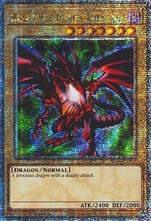 Yu-Gi-Oh! RA04 Red-Eyes Black Dragon (V.4 - Quarter Century Secret Rare)
