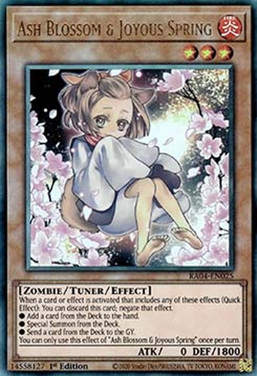 Yu-Gi-Oh! RA04 Ash Blossom & Joyous Spring (V.7 - Ultimate Rare)