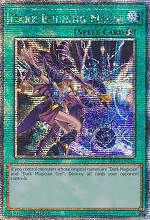 Yu-Gi-Oh! RA04 Dark Burning Magic (V.2 - Quarter Century Secret Rare)