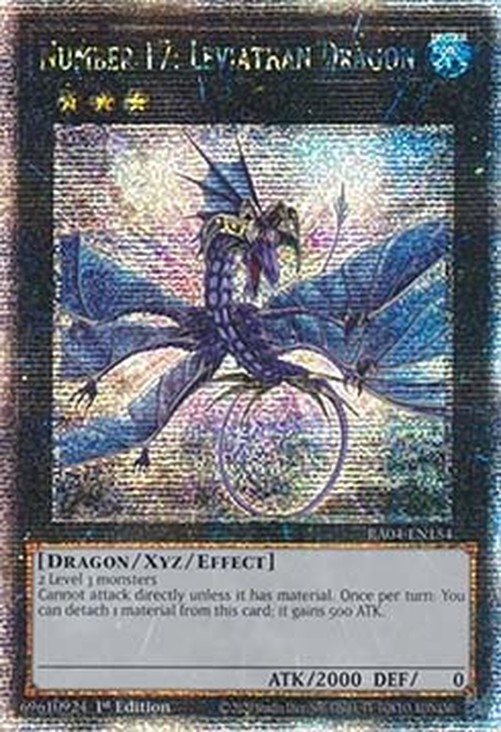 Yu-Gi-Oh! RA04 Number 17: Leviathan Dragon (V.2 - Quarter Century Secret Ra