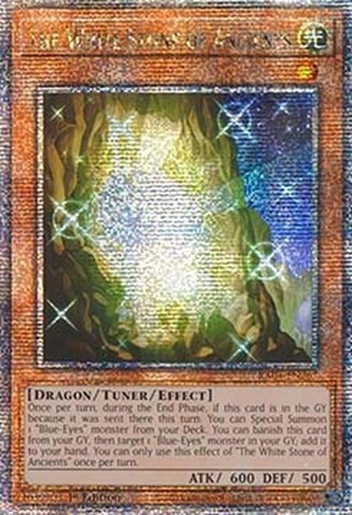 Yu-Gi-Oh! RA04 The White Stone of Ancients (V.2 - Quarter Century Secret Ra