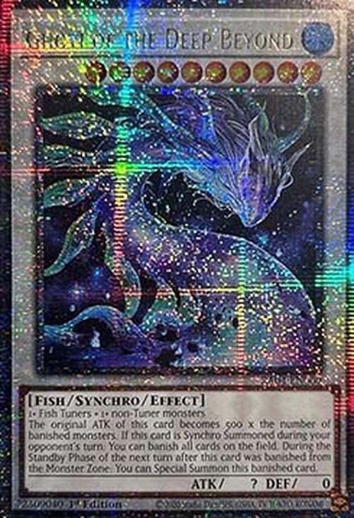 Yu-Gi-Oh! RA04 Ghoti of the Deep Beyond (V.5 - Quarter Century Secret Rare)