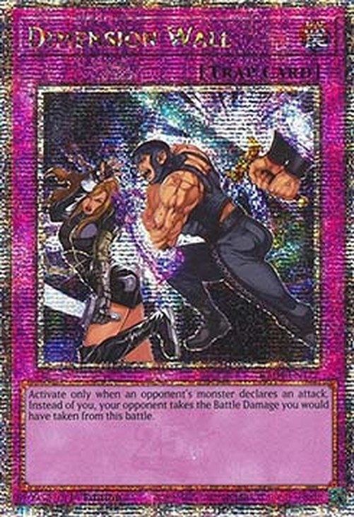 Yu-Gi-Oh! RA04 Dimension Wall (V.2 - Quarter Century Secret Rare)