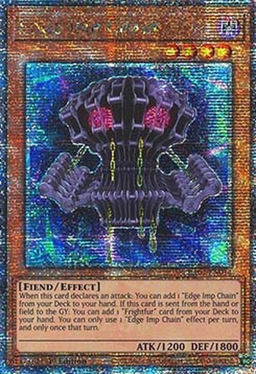 Yu-Gi-Oh! RA04 Edge Imp Chain (V.5 - Quarter Century Secret Rare)
