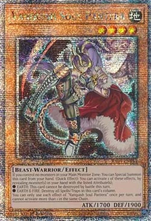 Yu-Gi-Oh! RA04 Vanquish Soul Pantera (V.5 - Quarter Century Secret Rare)