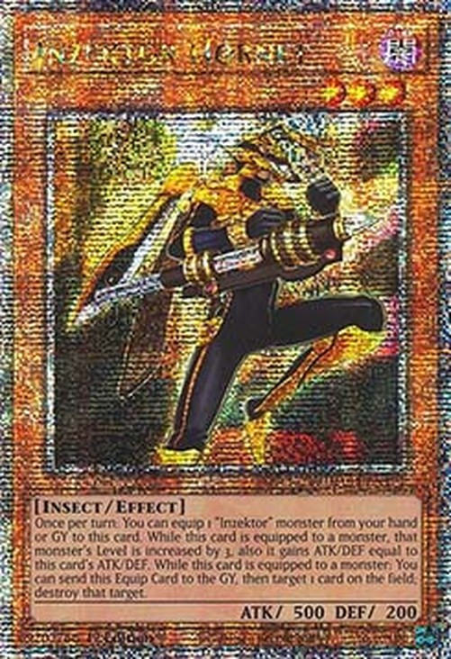 Yu-Gi-Oh! RA04 Inzektor Hornet (V.2 - Quarter Century Secret Rare)