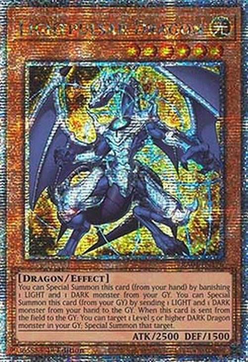 Yu-Gi-Oh! RA04 Lightpulsar Dragon (V.2 - Quarter Century Secret Rare)