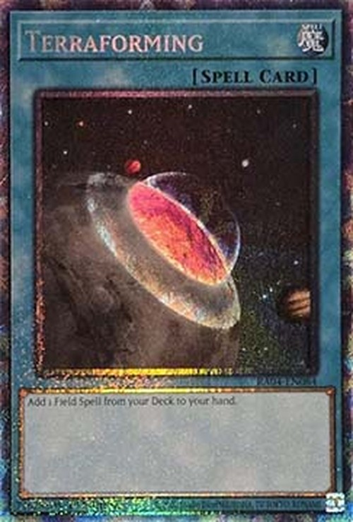 Yu-Gi-Oh! RA04 Terraforming (V.5 - Collectors Rare)