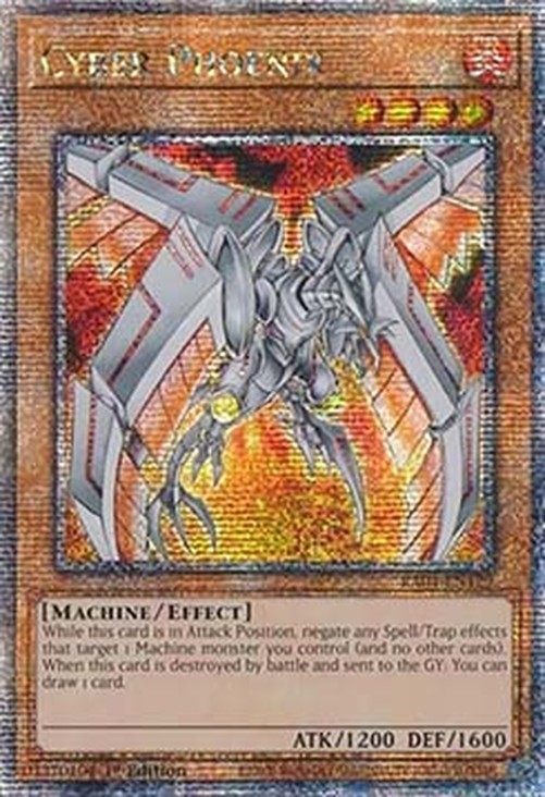 Yu-Gi-Oh! RA04 Cyber Phoenix (V.2 - Quarter Century Secret Rare)
