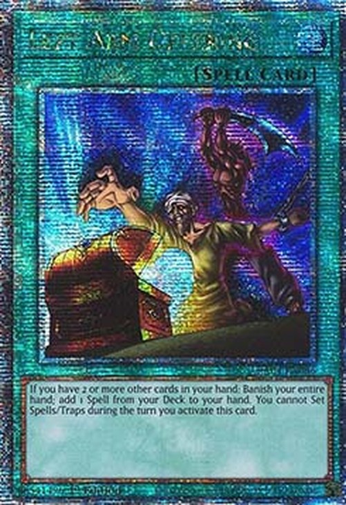 Yu-Gi-Oh! RA04 Left Arm Offering (V.5 - Quarter Century Secret Rare)