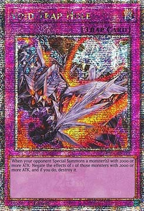 Yu-Gi-Oh! RA04 Void Trap Hole (V.2 - Quarter Century Secret Rare)