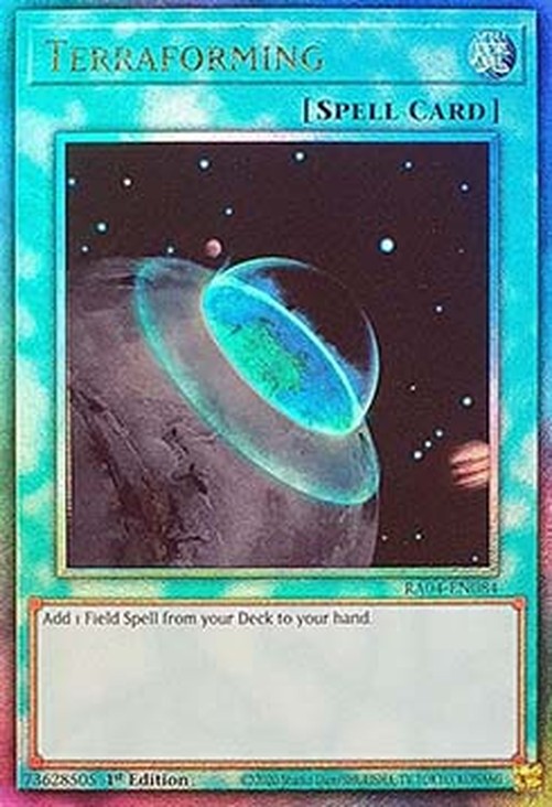 Yu-Gi-Oh! RA04 Terraforming (V.6 - Ultimate Rare)