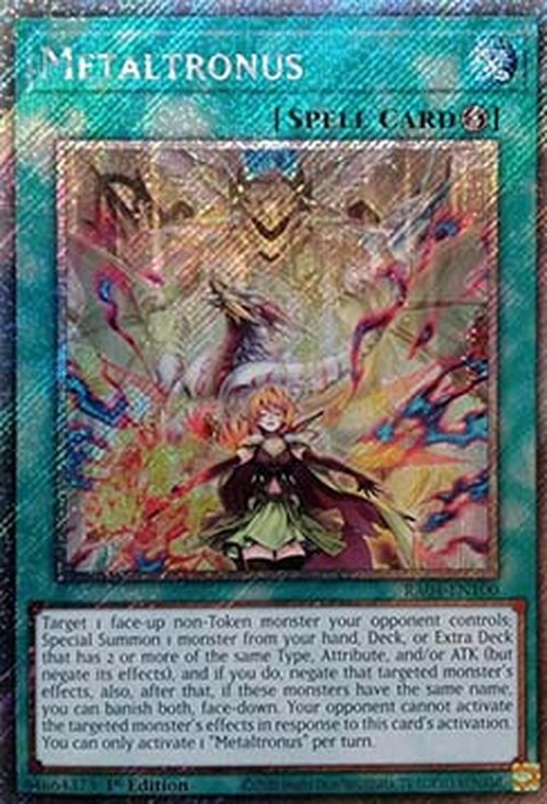 Yu-Gi-Oh! RA04 Metaltronus (V.4 - Platinum Secret Rare)