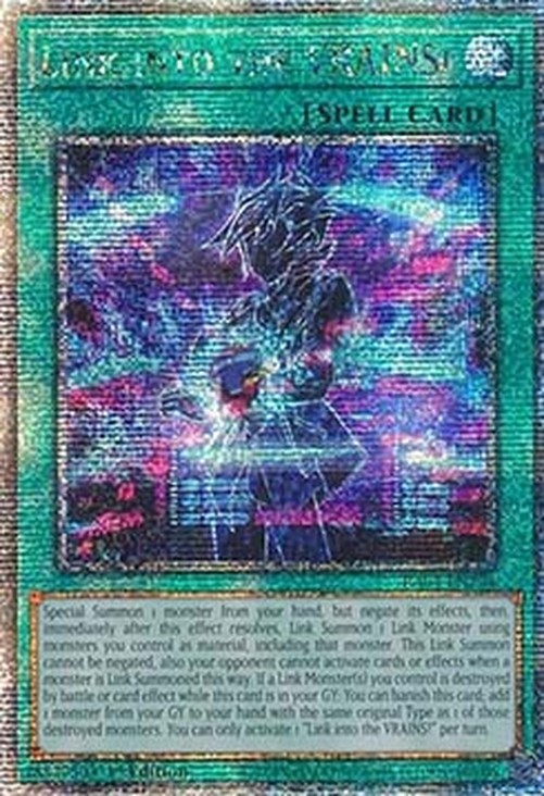 Yu-Gi-Oh! RA04 Link into the VRAINS! (V.2 - Quarter Century Secret Rare)