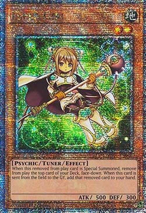 Yu-Gi-Oh! RA04 Esper Girl (V.5 - Quarter Century Secret Rare)