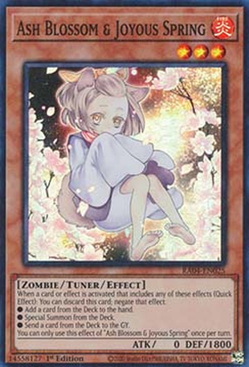 Yu-Gi-Oh! RA04 Ash Blossom & Joyous Spring (V.1 - Super Rare)