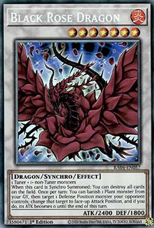 Yu-Gi-Oh! RA04 Black Rose Dragon (V.6 - Collectors Rare)