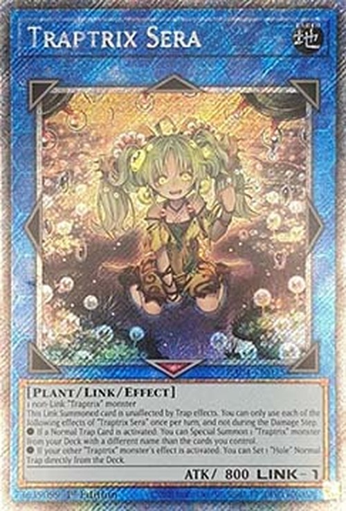 Yu-Gi-Oh! RA04 Traptrix Sera (V.4 - Platinum Secret Rare)
