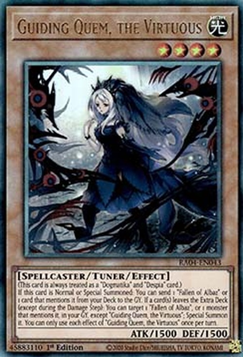 Yu-Gi-Oh! RA04 Guiding Quem, the Virtuous (V.7 - Ultimate Rare)