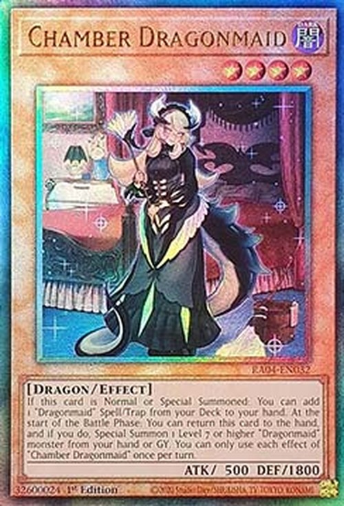 Yu-Gi-Oh! RA04 Chamber Dragonmaid (V.7 - Ultimate Rare)