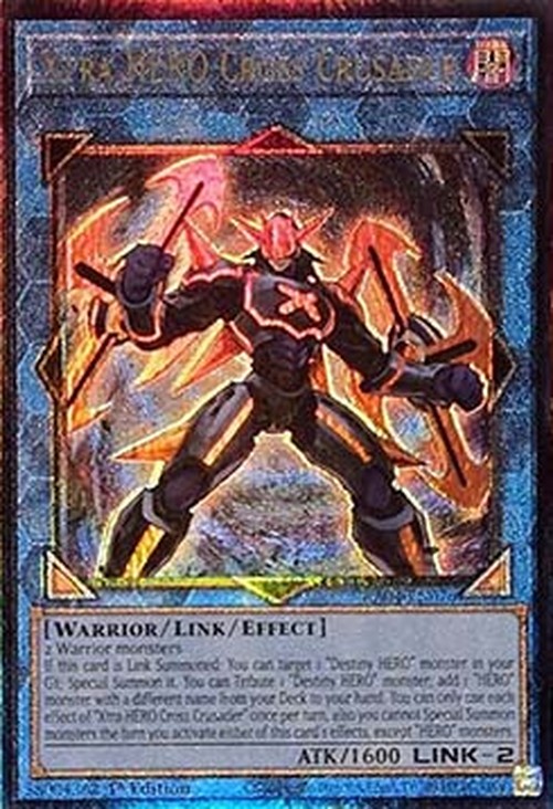 Yu-Gi-Oh! RA04 Xtra HERO Cross Crusader (V.7 - Ultimate Rare)