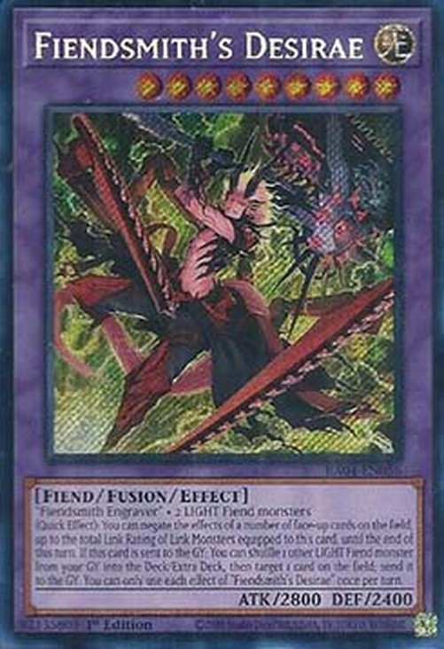 Yu-Gi-Oh! RA04 Fiendsmith's Desirae (V.3 - Secret Rare)