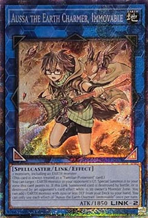 Yu-Gi-Oh! RA04 Aussa the Earth Charmer, Immovable (V.6 - Collectors Rare)