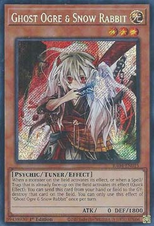 Yu-Gi-Oh! RA04 Ghost Ogre & Snow Rabbit (V.3 - Secret Rare)