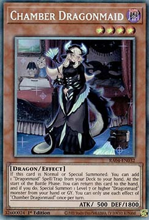 Yu-Gi-Oh! RA04 Chamber Dragonmaid (V.6 - Collectors Rare)